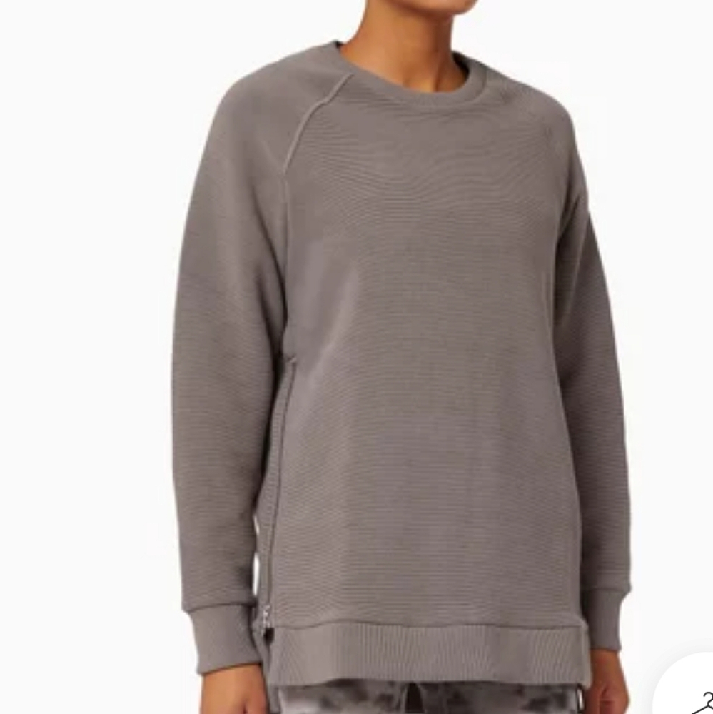 Varley Manning Sweatshirt in Cotton Women's Gray Sweater Size Small